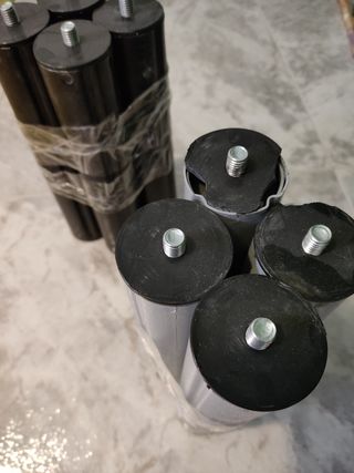 Juego de patas de somier o tapiflex