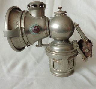 faro/fanale/fanalino per BICICLETTA/MOTO a carburo
