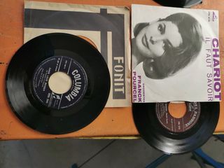 Vinili 45giri cantautori francesi