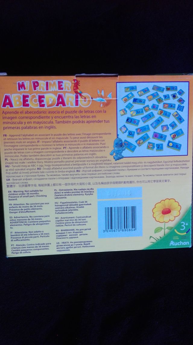 3x2 en PUZZLES!!  Puzzle Mi Primer Abecedario