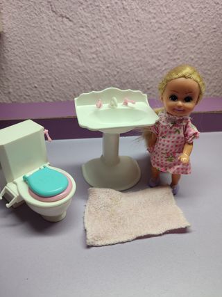 Cuarto de baño Barbie