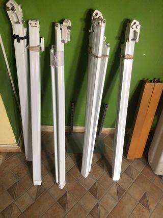 brazos para toldo articulados  108x93 sin uso