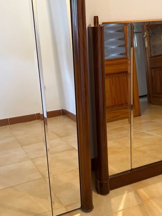 ESPEJO GRANDE MADERA CLÁSICA