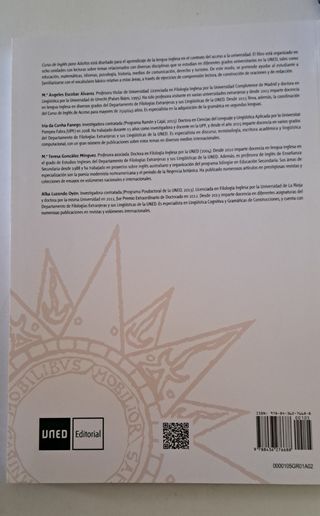 Libro inglés acceso UNED 