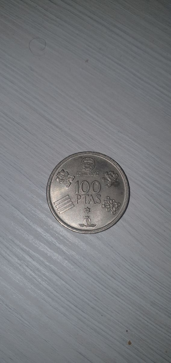 Moneda de 100 pesetas 1982