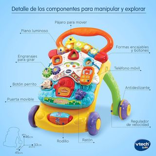 Vtech andador correpasillos con musica