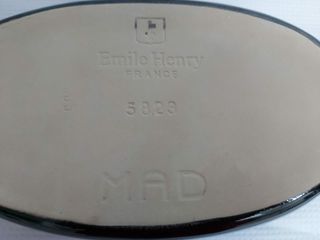 Bandeja de cerámica para el horno