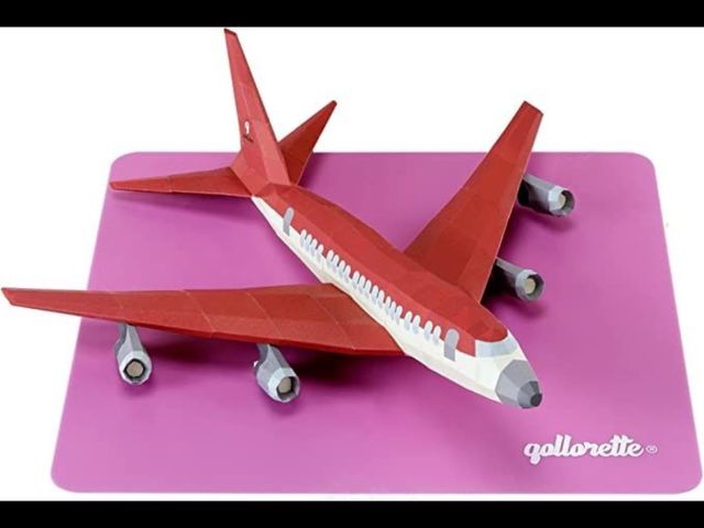 Maqueta de avión para montar