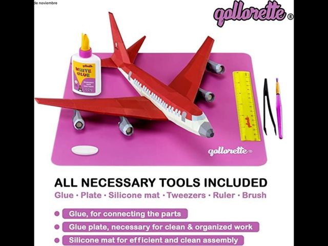 Maqueta de avión para montar