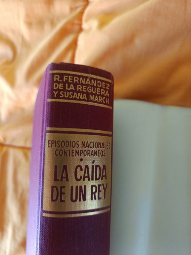 Libro la caída de un Rey