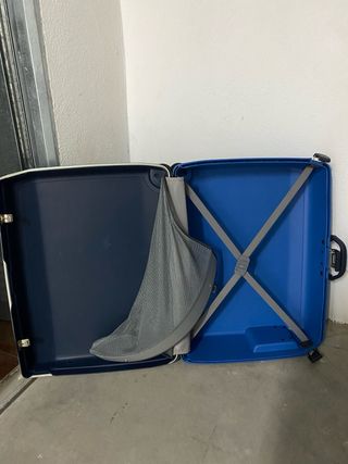 Maleta azul grande Sansonite