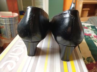 Zapatos salón T 37 negro