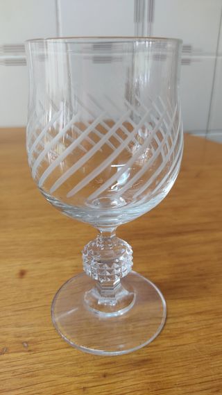 Copas de cristal