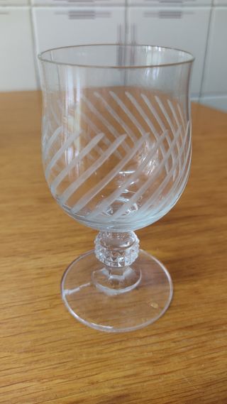 Copas de cristal