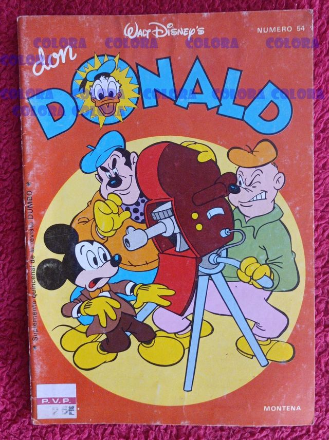 Don Donald 12 números (Comic) Walt Disney -Montena