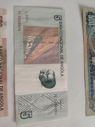 Billetes de Angola