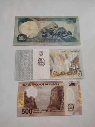 Billetes de Angola