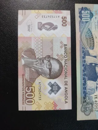 Billetes de Angola