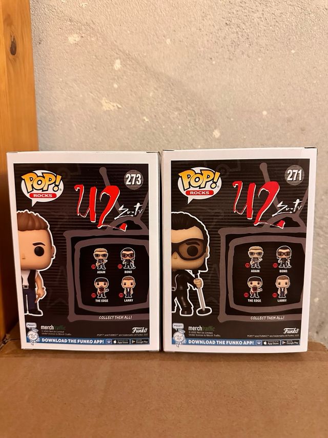 Pack Funko Pop U2 ZooTV