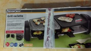 Parrilla Raclette con Piedra Caliente