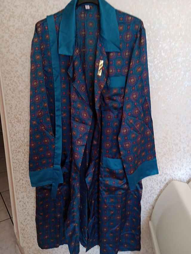 Vestaglia uomo misto seta m.50