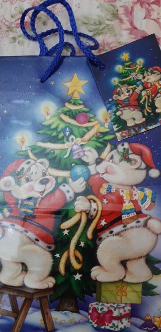 SET 9 BUSTE SACCHETTI REGALO VARIE 