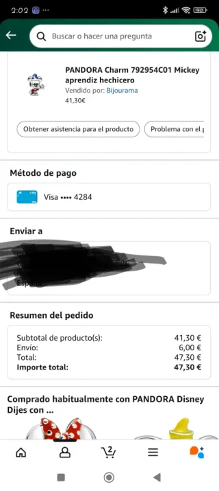 Charm disney Pandora