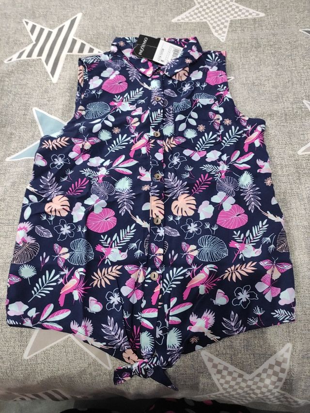 Camisa de verano para niña