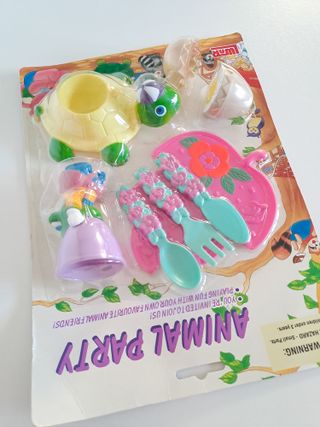 Lote Juguetes Alimentos y utensilios de cocina