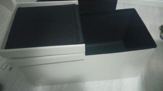 Puf / Arcón de Almacenaje Nuevo en su embalaje.