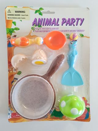 Lote Juguetes Alimentos y utensilios de cocina