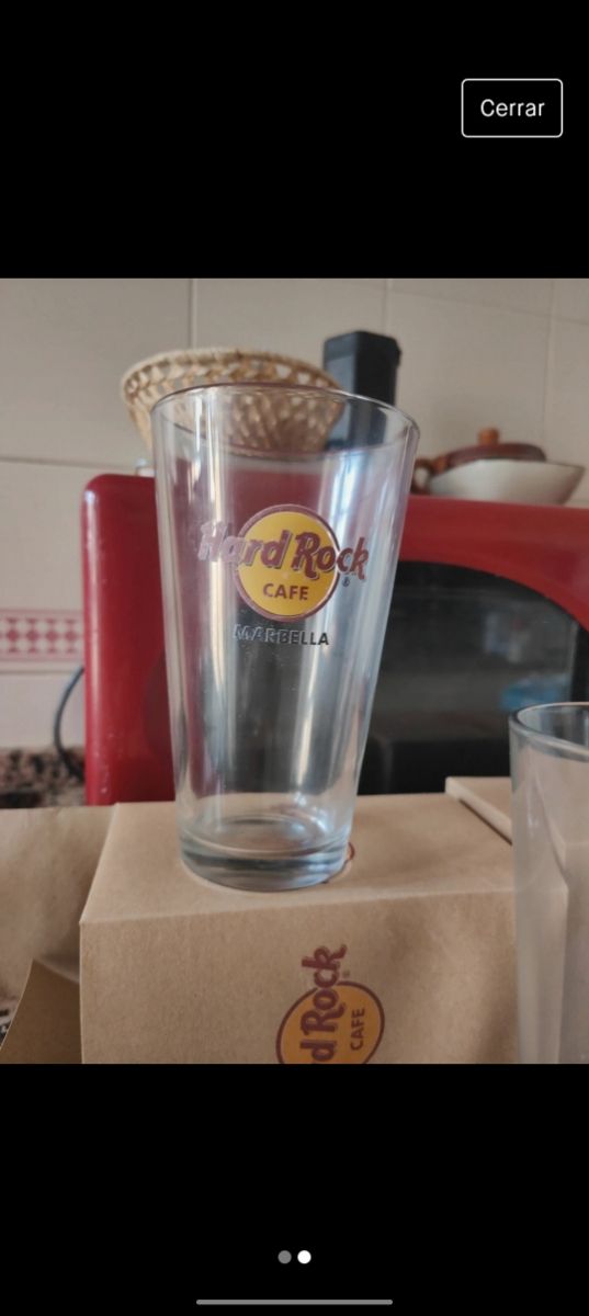 Vasos Hard Rock Marbella