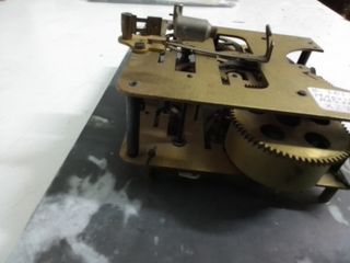 Máquina de reloj antiguo