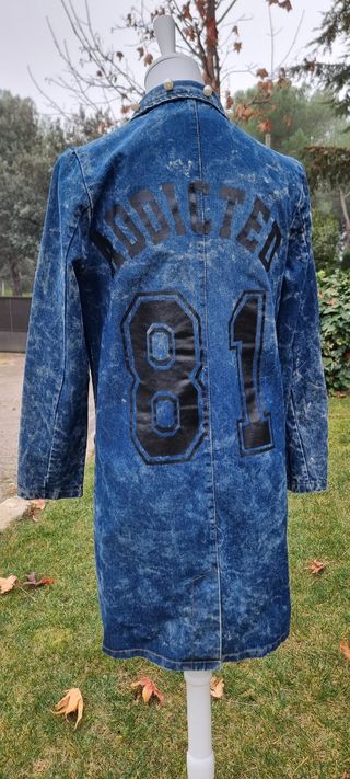 Especial chaqueta vaquera larga