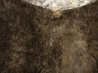 Blusa Seta effetto frange. Tessuto Giorgio Armani
