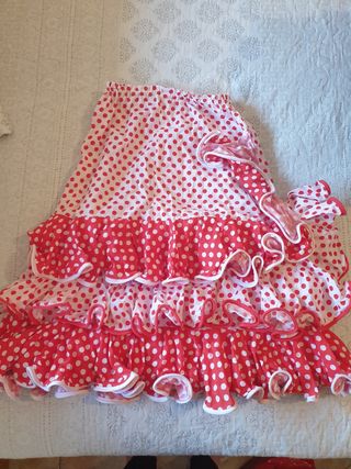 Falda Sevillana niña