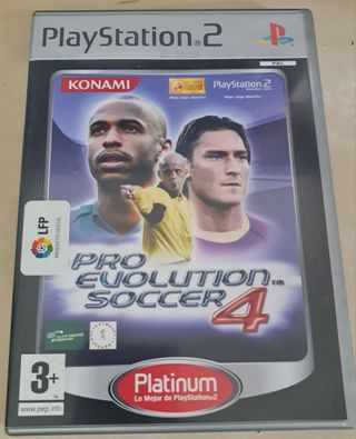 PRO EVOLUTION SOCCER 4 PLATINUM PS2 PAL