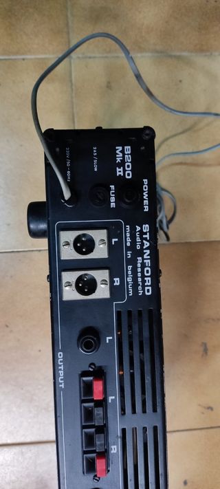 Etapa de potencia. Amplificador. Hi-fi