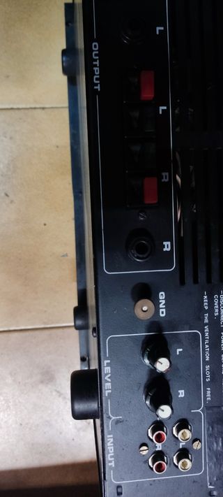 Etapa de potencia. Amplificador. Hi-fi