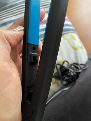 Mini prancha de cabelo