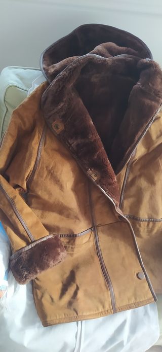 Chaquetón de cuero