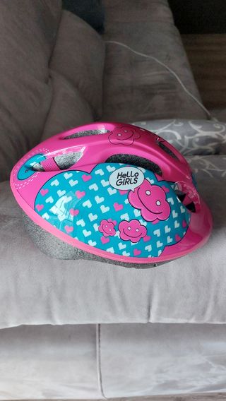 Casco de niña