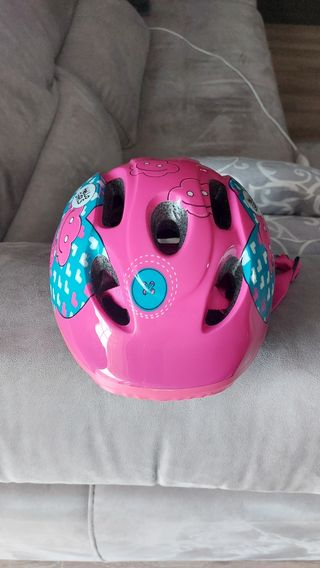 Casco de niña