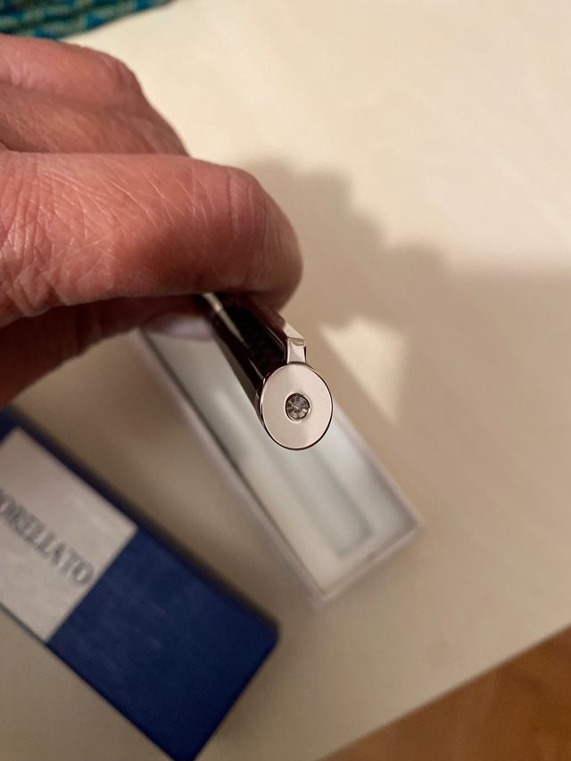 penna Morellato con brillantino grezzo