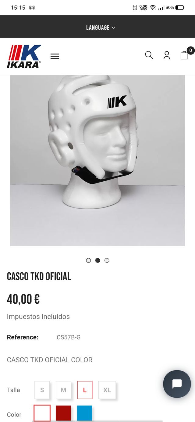 Casco Taekwondo - A ESTRENAR