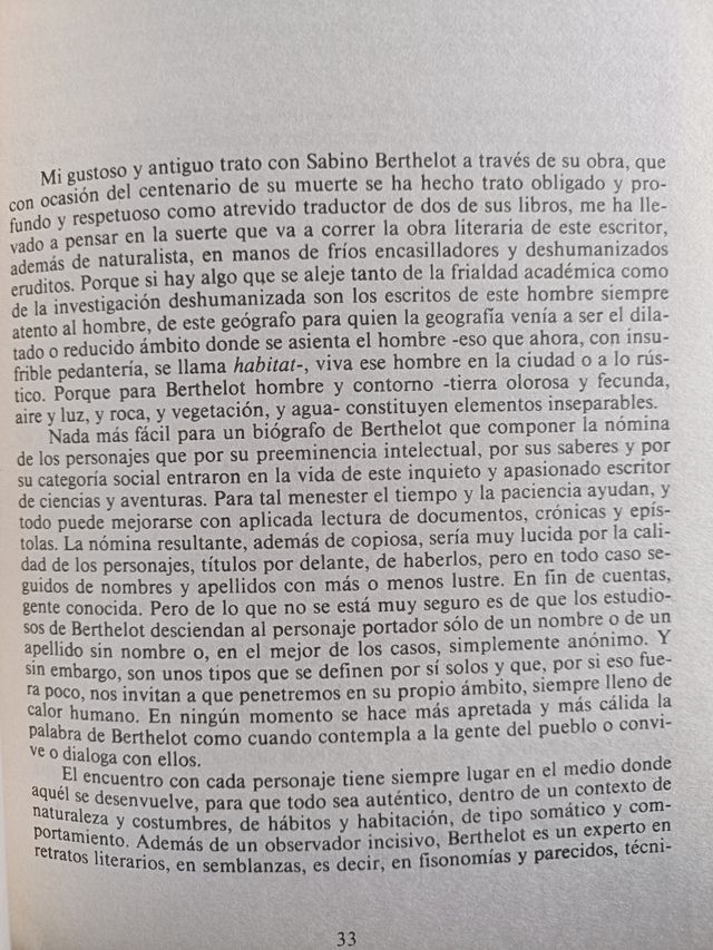 Con Sabino Berthelot. Fleje de escritos 