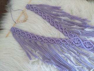 Macrame Tapiz Boho pared colores  Decoracion hogar