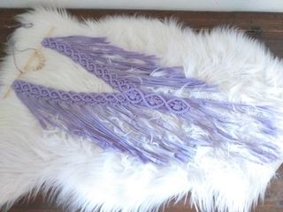 Macrame Tapiz Boho pared colores  Decoracion hogar