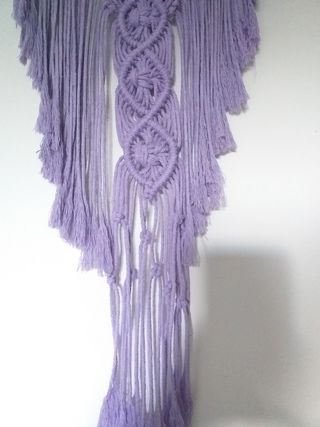 Macrame Tapiz Boho pared colores  Decoracion hogar