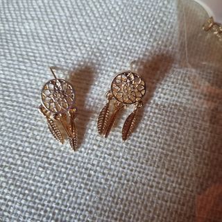 Juego collar, pendientes, pulsera anillo